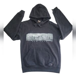 New York Pullover Grey Hoodie.